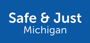 Safe and Just Michigan logo