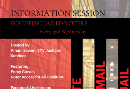 Spread the Vote Information Session to Interview VAAC member, Percy Glover.