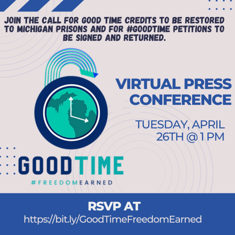 GOOD TIME MICHIGAN INITIATIVE PRESS CONFERENCE Voting Access For All