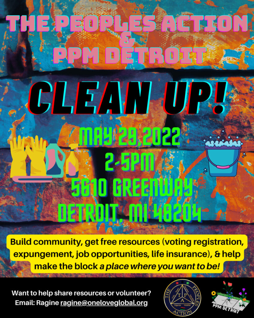 adopt a block clean up