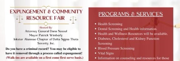 Inkster Expungement and Community Resource Fair