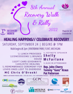 VAAC Attending the 8th Annual Recovery Walk and Rally in Flint on Saturday Sept 24