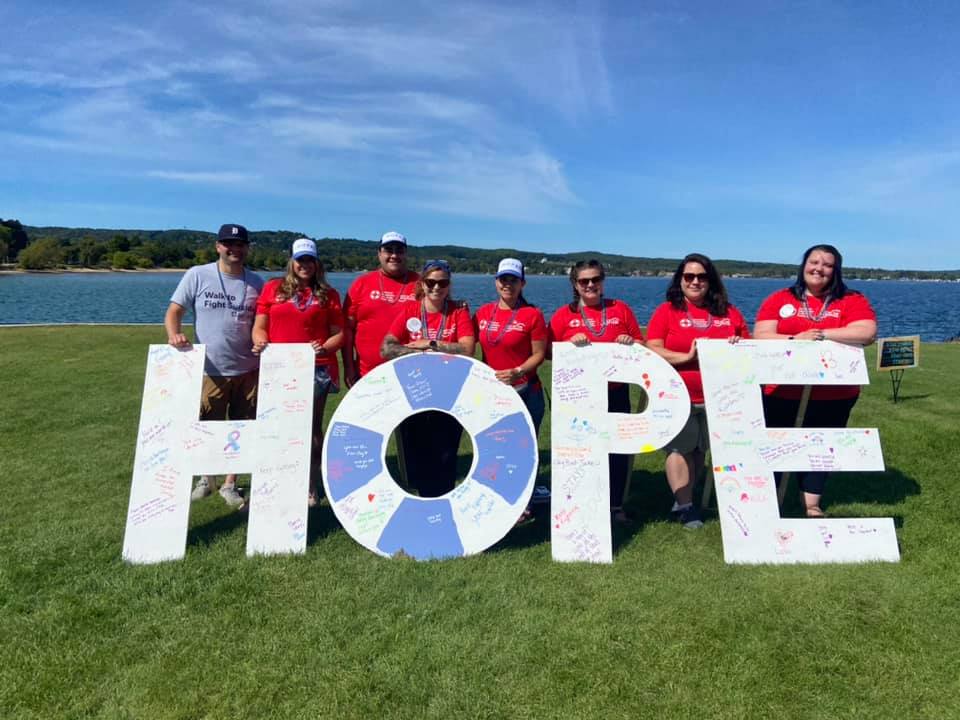 VAAC joins Nation Outside with the American Foundation for Suicide Prevention Northern Michigan Walk in Traverse City
