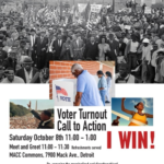 Voter Turnout Call to Action @ MACC Commons, Detroit
