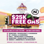 Citadel of Praise Presents $25K free gas