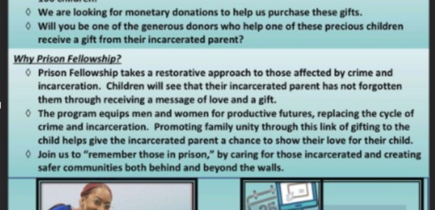 Angel Tree Program Connects Parents in Prison with Their Children