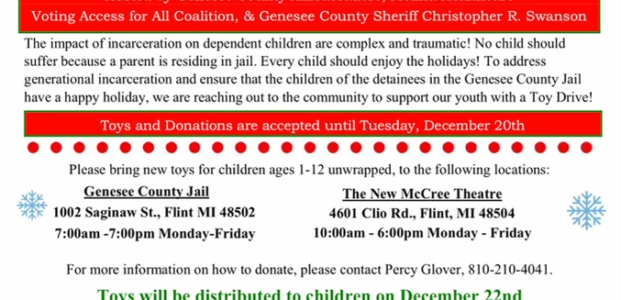 Holiday Toy Drive in Genesee County
