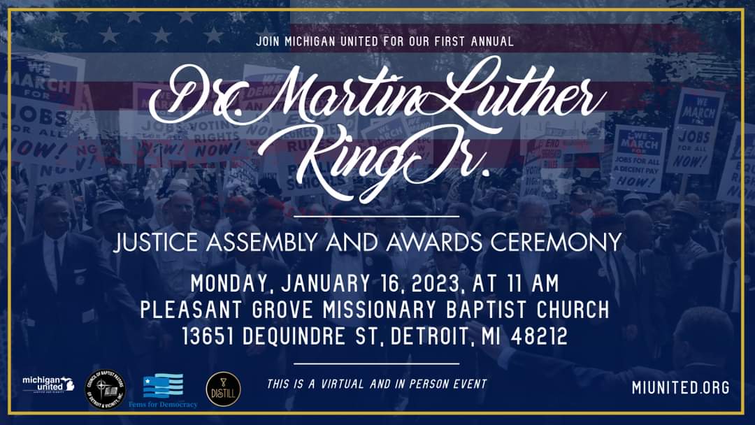 Dr. Martin Luther King Jr. Justice Assembly and Awards Ceremony featuring Danny Jones video