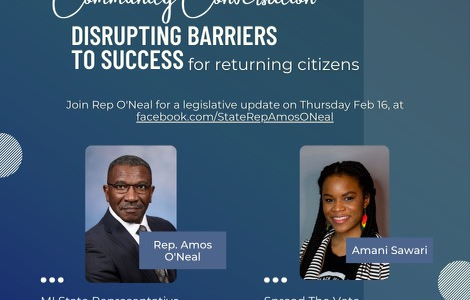 Community Conversation | Disrupting Barriers to Success for Returning Citizens