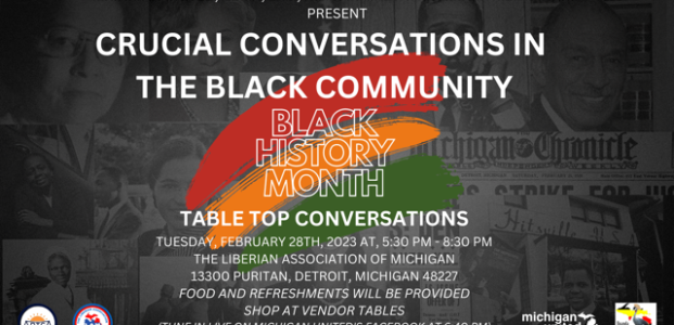 Crucial Conversations in the Black Community: Black History Month Table Top Conversations