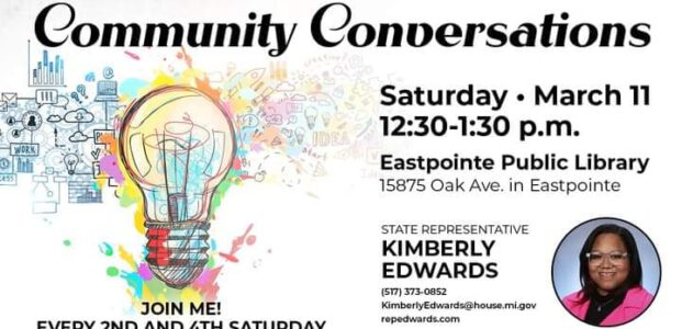 Community Conversations with State Rep Kimberly Edwards