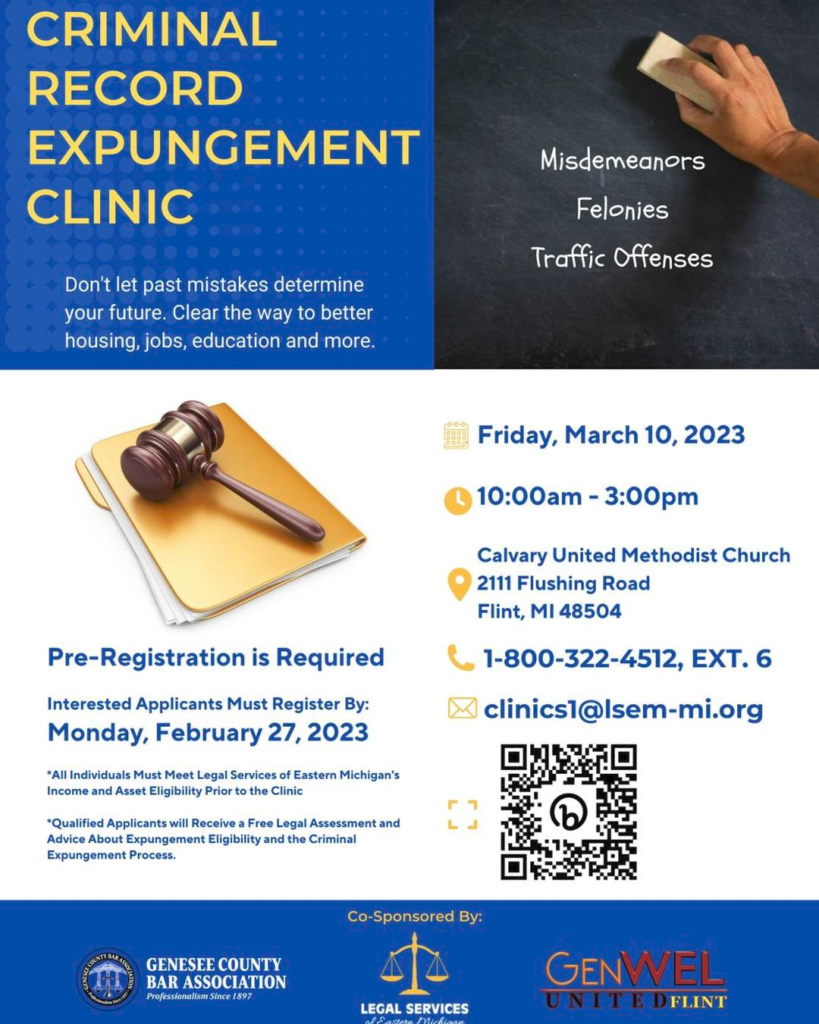 Flint Expungement Clinic