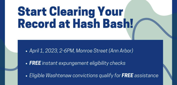Start Clearing Your Record at Hash Bash