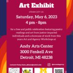 Inside Voices Art Show at Andy Arts Center in Detroit