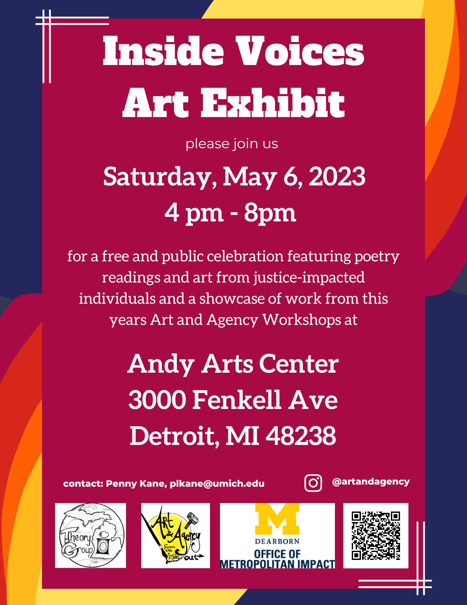 Inside Voices Art Show at Andy Arts Center in Detroit