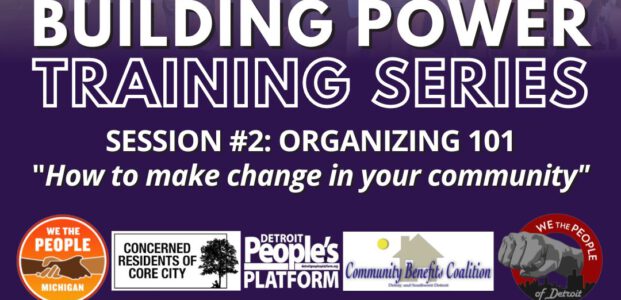 Building Power Training Series, Session #2 Organizing 101
