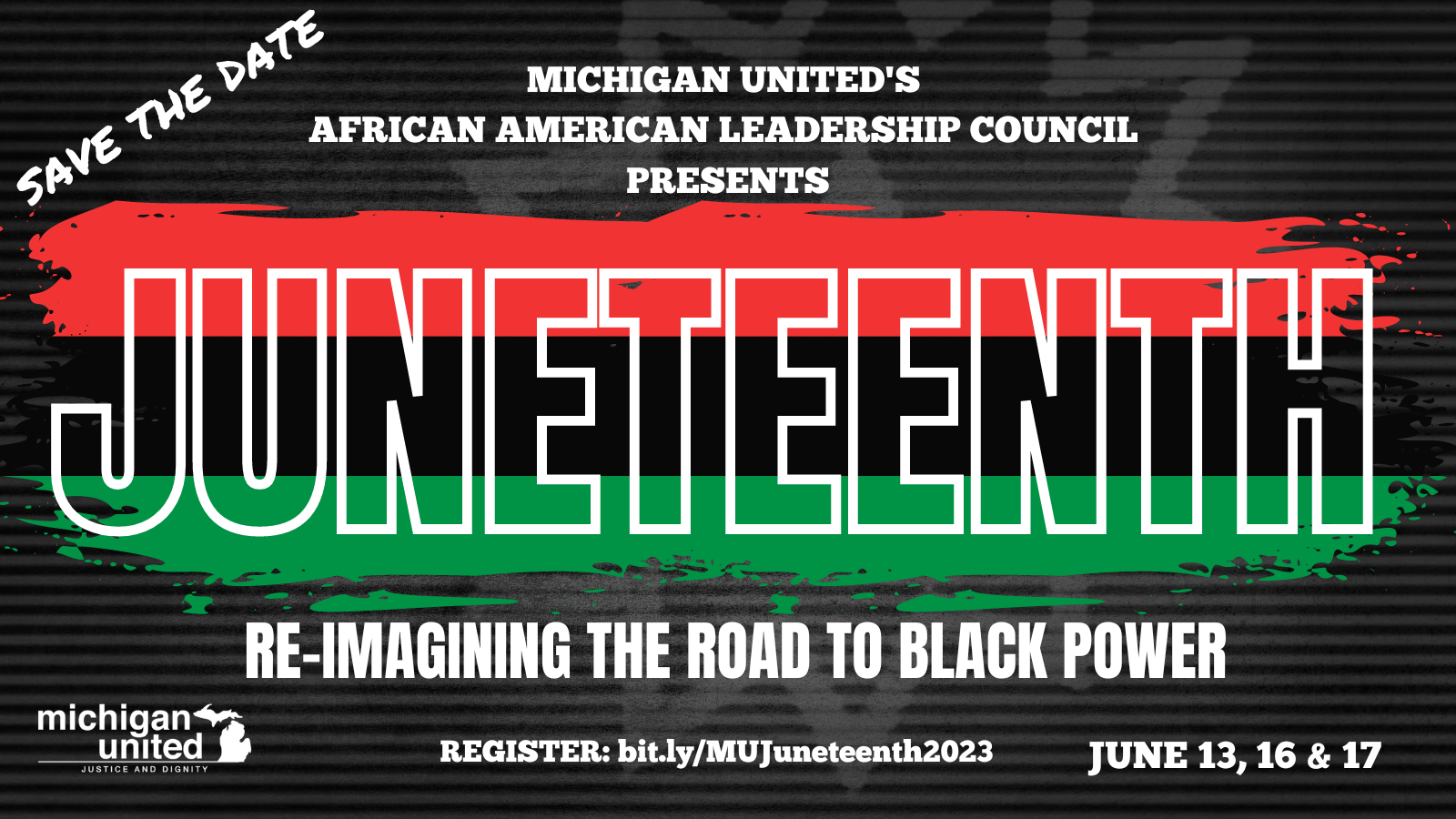 MI United Juneteenth: Re-imagining the Road to Black Power Virtual Event