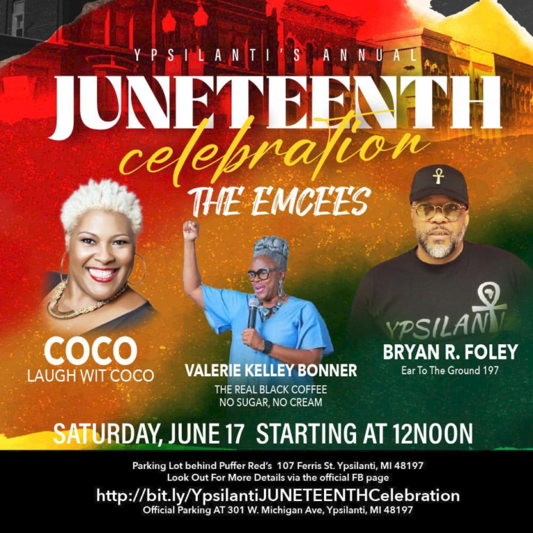 Ypsilanti to Celebrate Juneteenth on June 16-18, 2023 – Voting Access ...