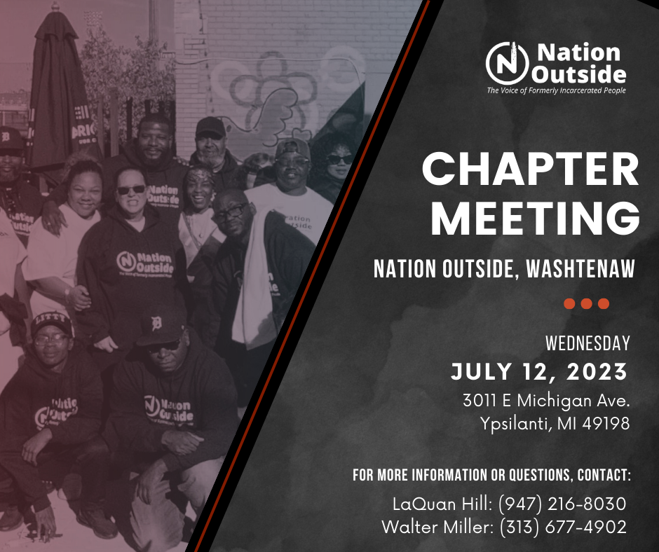 Nation Outside Washtenaw/Ypsi Chapter Meeting