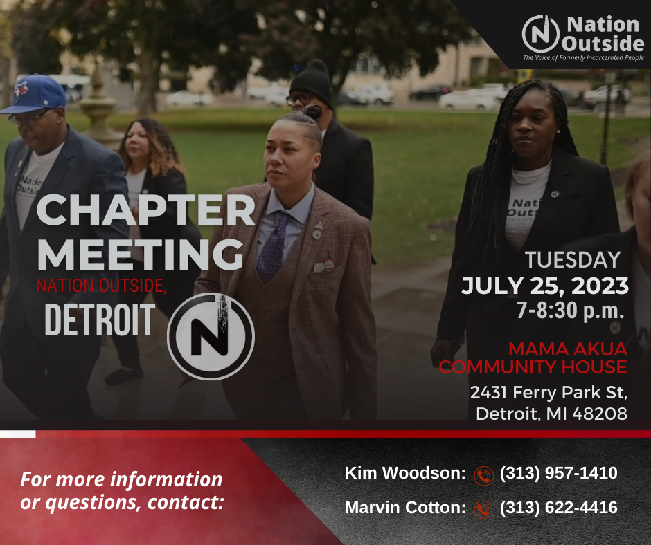 Nation Outside Detroit Chapter Meeting