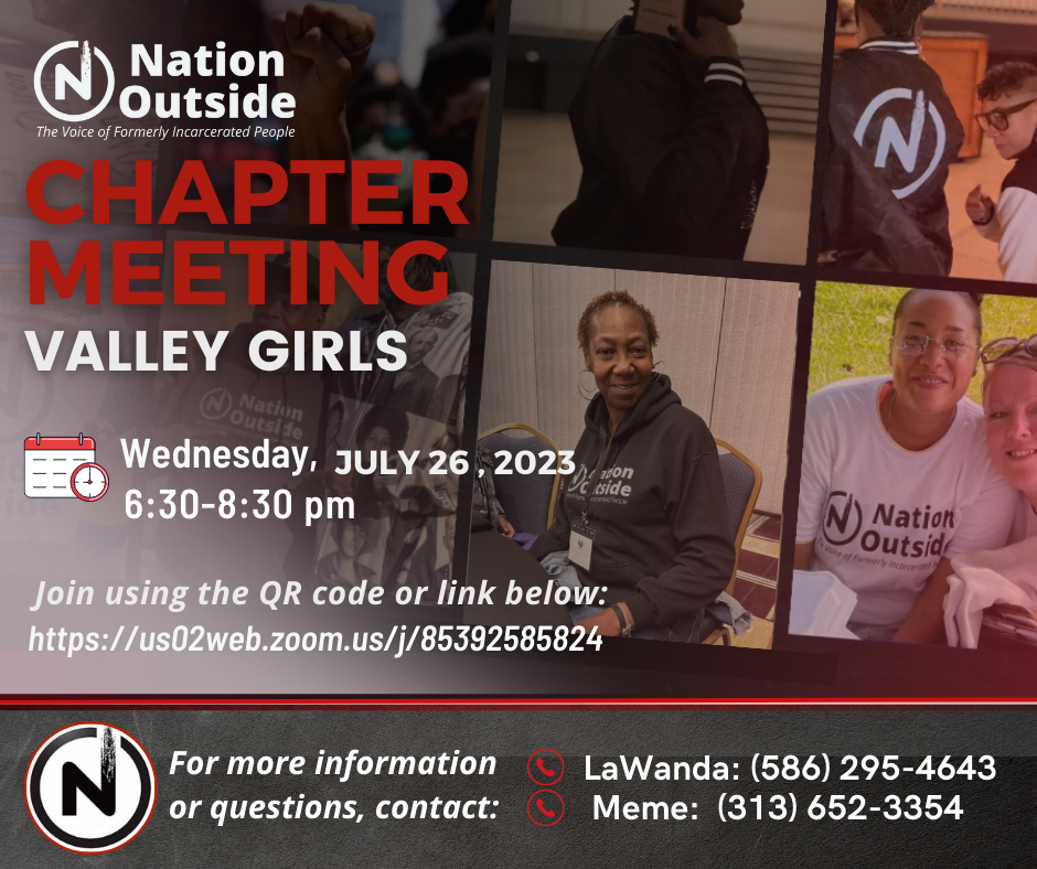 Nation Outside Valley Girls Meeting (Virtual)