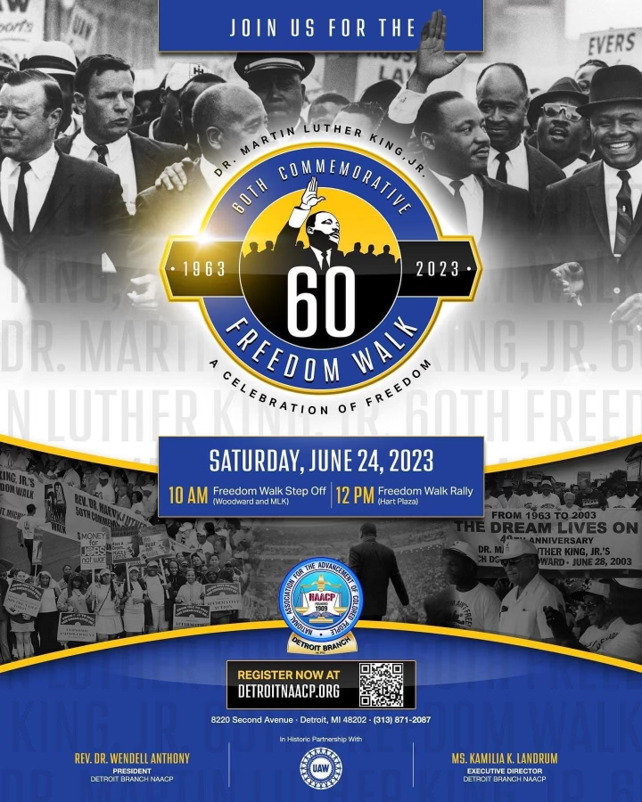 Detroit NAACP's Dr. Martin Luther King, Jr. 60th Commemorative Freedom Walk