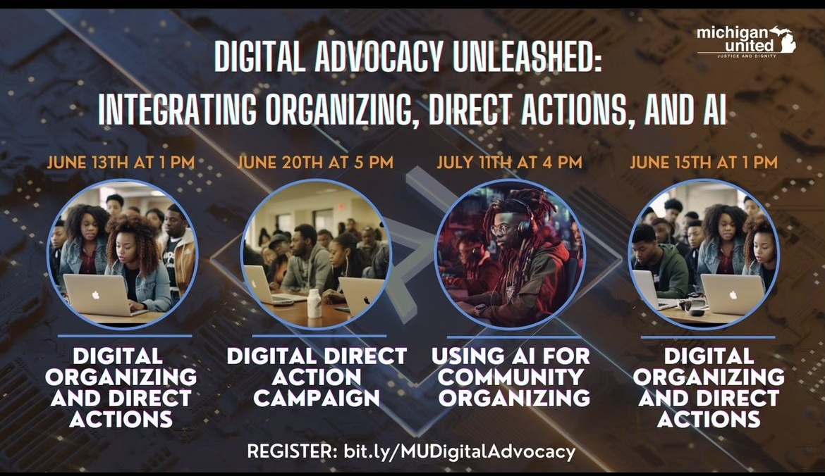 Digital Advocacy Unleashed: Integrating Organizing, Direct Actions, and AI