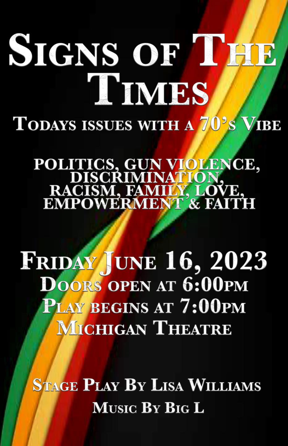 Juneteenth Community Celebration: "Sign of the Times" Directed by Lisa Williams