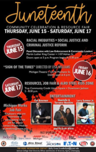 Juneteenth Community Celebration & Resource Fair: Racial Inequities • Social Justice and Criminal Justice Reform