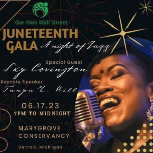 Our Own Wall Street Juneteenth Gala: A Night of Jazz