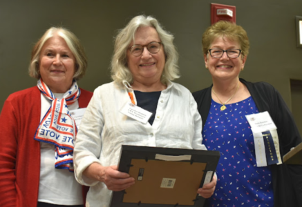 VAAC Member Receives League of Women Voter’s Award