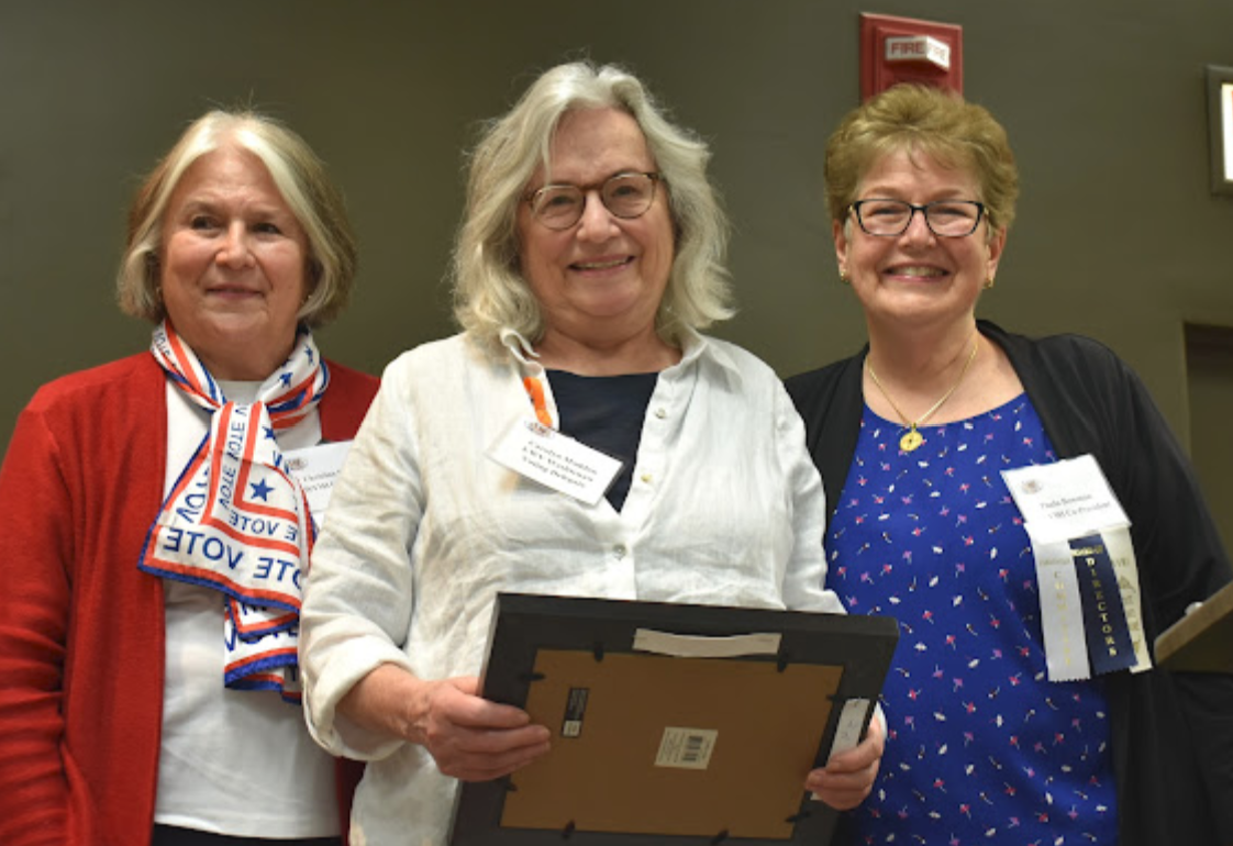 Vaac Member Receives League Of Women Voters Award Voting Access For All 1982