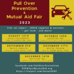 September 2023 Pull Over Prevention & Mutual Aid Fair