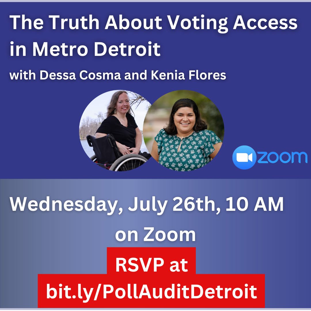 Improving Voting Accessibility for Detroit Voters with Disabilities