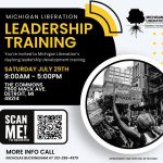Michigan Liberation's Leadership Development Training!