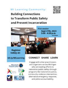 MI Learning Community: Bridging Connections and Building Alternatives to Incarceration