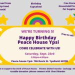 Happy Birthday Peace House Ypsi Party