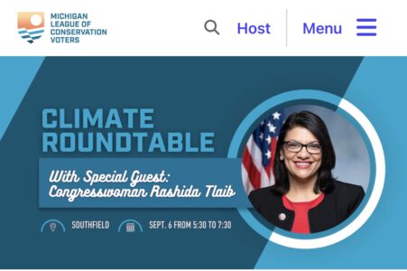 Join a  Roundtable Event with Representative Tlaib!
