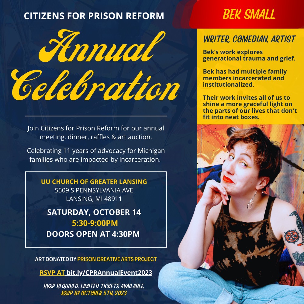 Citizens for Prison Reform’s 11th Annual Celebration!