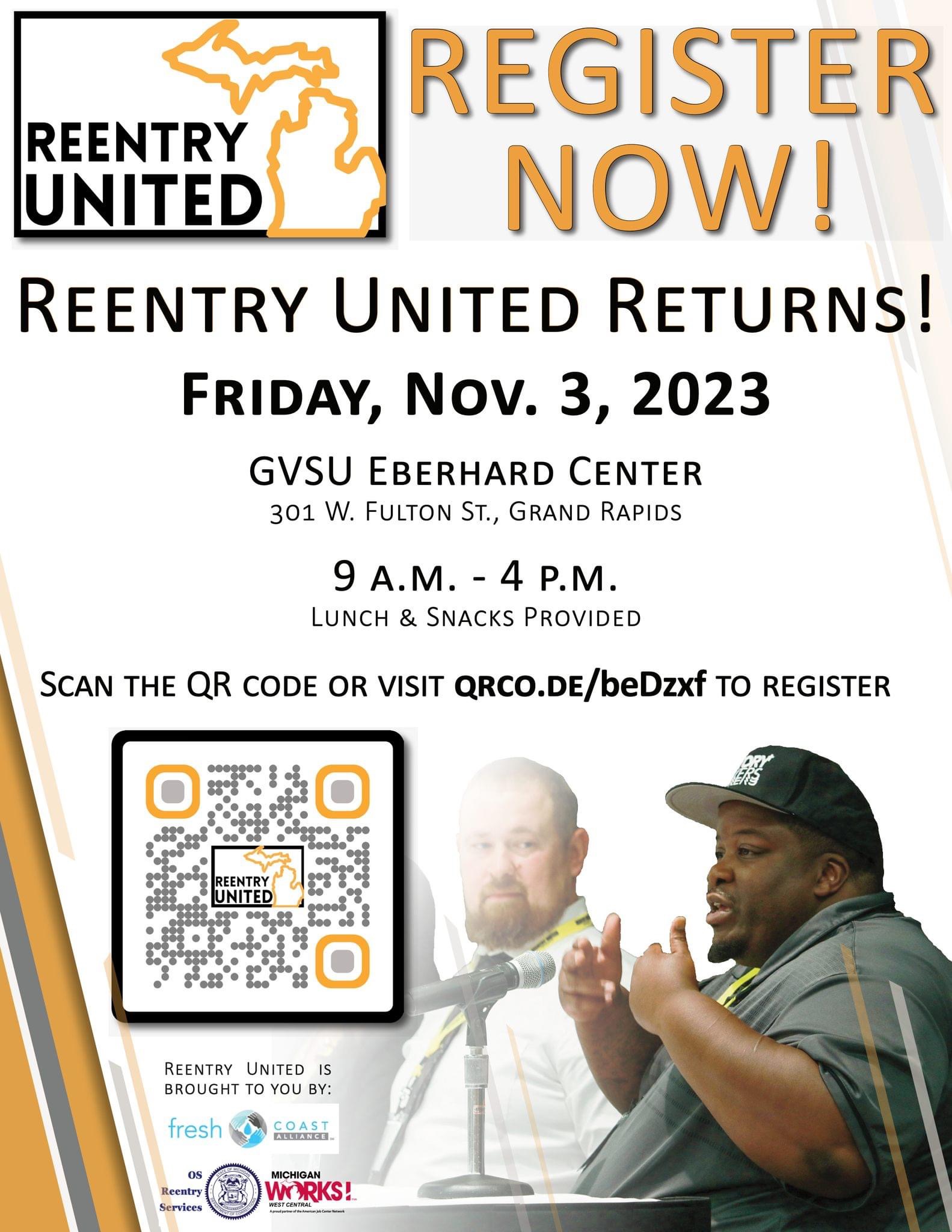 Reentry United Returns!