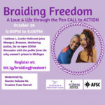 Braiding Freedom: A Love & Life through the Pen CALL to ACTION