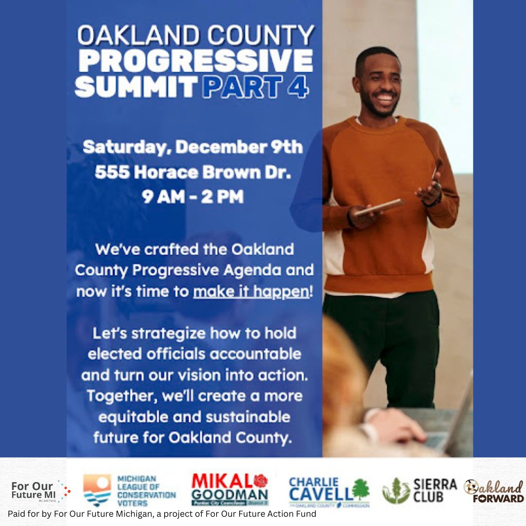 Oakland County Progressive Summit Part 4