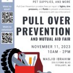 PULL OVER PREVENTION AND MUTUAL AID FAIR in Ypsilanti!