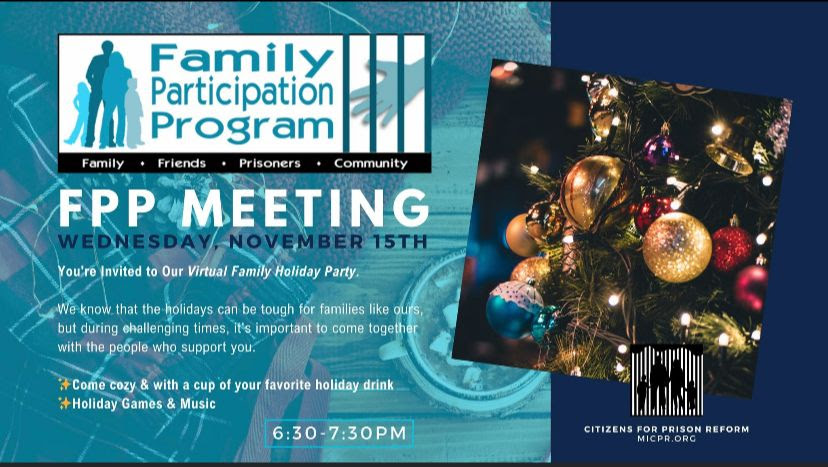 Family Participation Program- FPP Meeting (Family Friends Prisoners Community)