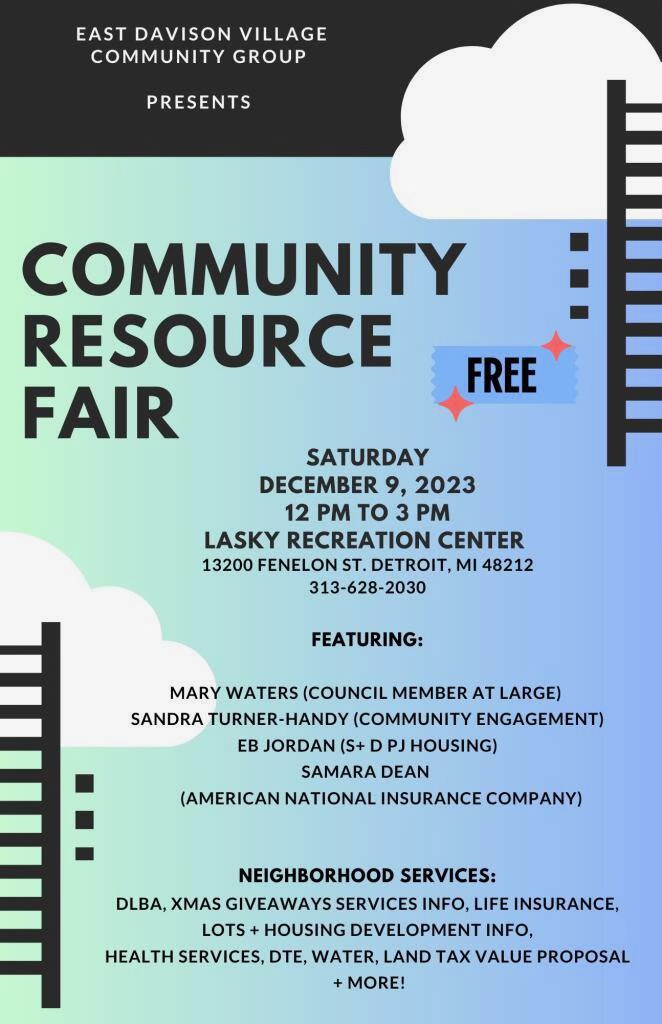 Community Resource Fair in Detroit