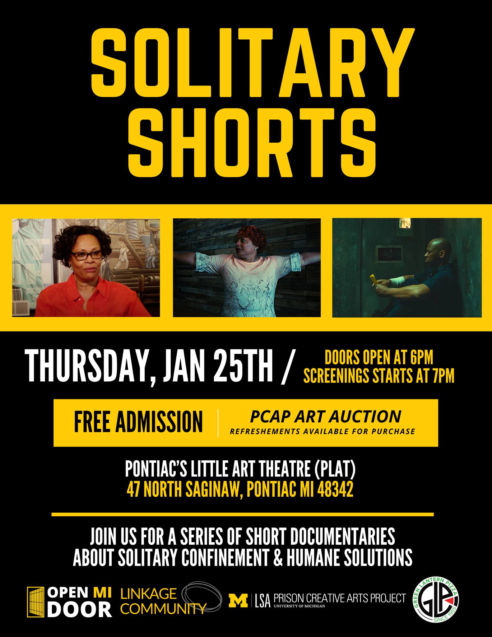Solitary Shorts- a series of short documentaries