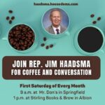 Coffee Hours: Rep. Jim Haadsma (44th House District)