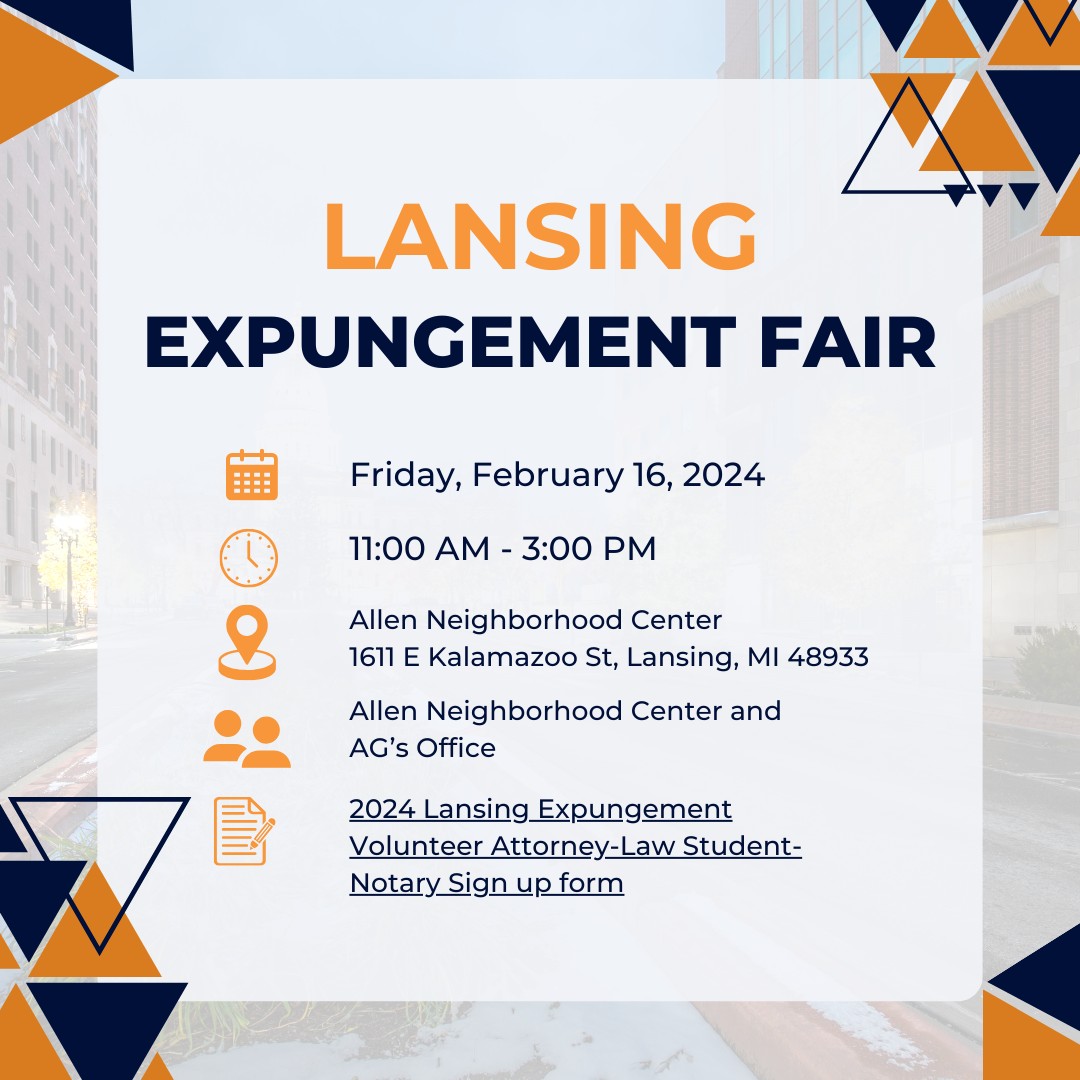 Lansing Expungement Fair