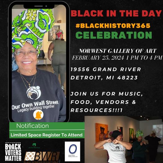 Black in the Day #BlackHistoryMonth365 Celebration