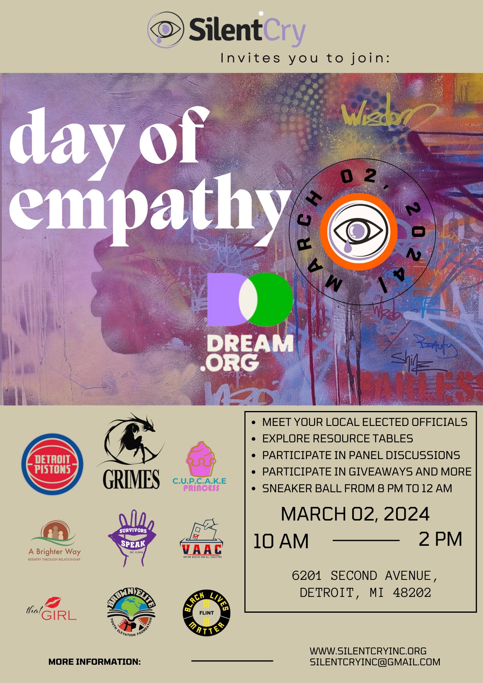 March 2, 2024 Day of Empathy Events Announced